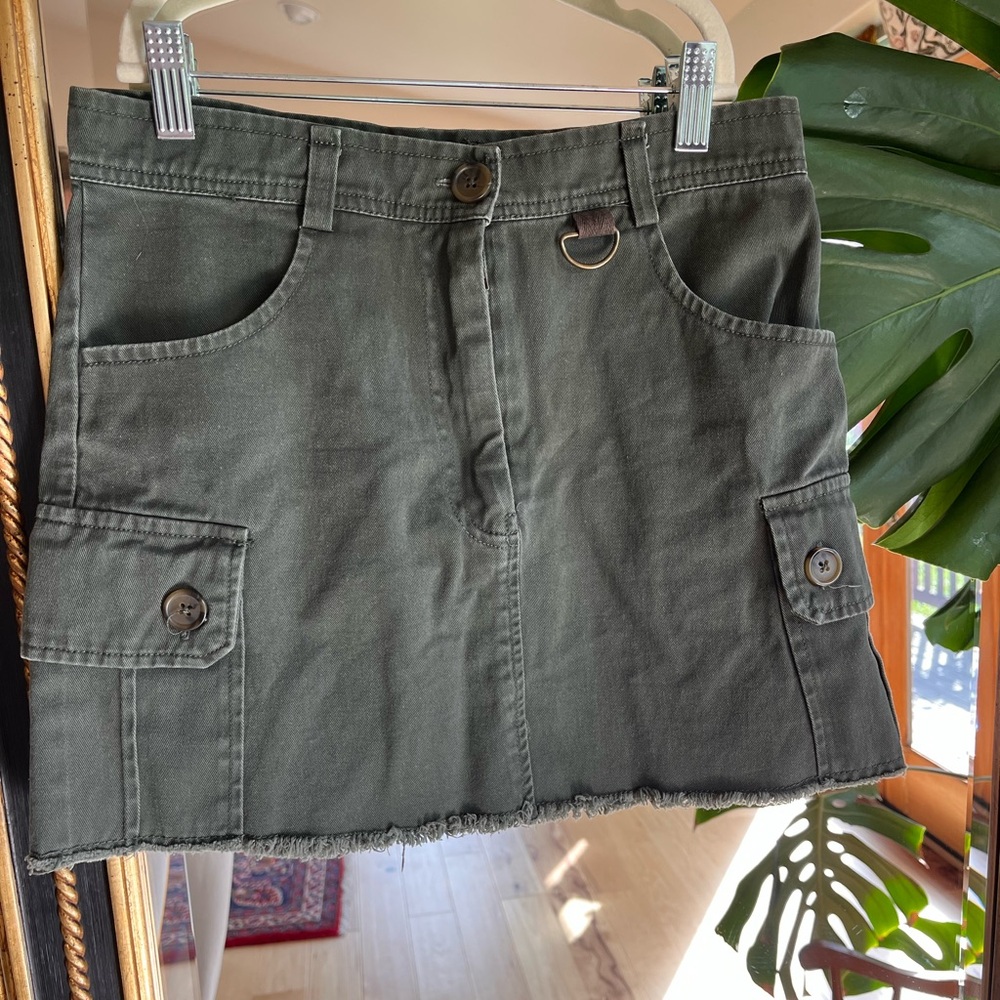 Cargo Mini Skirt by Wild Fable